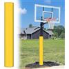 Generico Imbottitura for Palo da Basket, Imbottitura for Palo da Basket Rotonda for Tutte Le Stagioni da Esterno, for Pali da Canestro da Basket Ad Altezza Regolabile E Fissa(Red,11.4cm/4.5in)