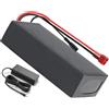 OmurgA Batteria per bicicletta elettrica 36V 8AH 10AH 12AH 15AH 18AH 20AH 22AH Batteria al litio 36V Batteria Ebike Impermeabile PVC per 200W 500W 800W Motore con Il Caricatore 36V 8AH,XT60
