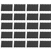 XUXHOU Supporto separatore per freccia di tiro con l'arco Premium EVA leggero portatile 12 supporto di archiviazione per freccia per accessori da caccia nero 9x6.5x1.2 Cm 20 Pezzi