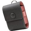 APGLSXY Borsa per palline e supporto in pelle per telemetro in vita Borsa da trasporto per accessori da corso e giorni di pratica Yardage Finder Pouch Golf Tote Ball Storage Belt Course Accessory Outdoor Golf