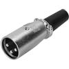 APGLSXY Adattatori connettore porta di ricarica batteria presa connettore in linea a 3 pin presa elettrica per batteria di ricambio presa in linea