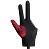 Generico Guanti da biliardo unisex | Guanti sportivi da biliardo | da a 3 dita per mano sinistra/destra, misura universale per tiratori di stecche da