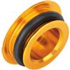 APGLSXY Leghe di alluminio Guarnitura Coperture Albero Centrale Biciclette Denti Piastra Crank Covers Impermeabili Ciclismo Guarnitura Caps Leghe di Alluminio Bici Manovella Caps