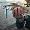 Generic Esca da Pesca Popper in Plastica ABS Esca Dura 7 Cm Vita Simile Al Corpo del Pesce Finitura Riflettente Gancio Affilato per Pescatori d'acqua Dolce e Salata Pesce Gatto Basso (5#)