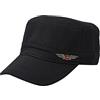 Generico Cappellino Baseball Uomo - Cappello Baseball Casual Ricamato con Parasole Lavabile Cotone Piatta Parte Superiore Escursione