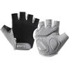 WEOKDFHA Guanti Da Palestra Guanti sportivi traspiranti e antiscivolo for bici da spinning, attrezzature for il fitness, allenamento, ciclismo all'aperto resistente all'usura(Black,M)