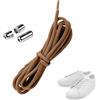 Generico No Tie Calzature | Elastici Speed per Scarpe da Ginnastica,di alatura elastica per calzature per scarpe sportive Scarpe basse da fitness