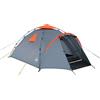 Lumaland Tenda Da Campeggio | 3-4 Person Family Tenda | Interne 210x210x120 cm | Impermeabile & antivento | Ideale come campeggio, festival e tenda da viaggio | Ultraleggero & robusto [Grigio]