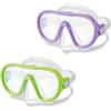 Virsus Set da Snorkeling per Ragazzi Colori Assortiti 916, Maschera Subacquea Unisex a Lente Singola, Fascia Regolabile, per Immersioni (Maschera)