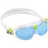 Aquasphere Seal KID - Occhialini da nuoto, Occhialini da piscina per bambini dai 3 anni in su con protezione UV, guarnizione in silicone, lenti antiappannamento e antifuga per ragazzi e ragazze