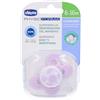CHICCO (ARTSANA SpA) Succhietto Comfort Girl In Silicone 6-16 Mesi 1 Pezzo