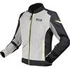 LS2, Giacca Moto Uomo AIRY Black Grey Yellow, S