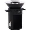 Royal Food FOL-3400 - Barbecue a legna e carbone - Piastra e griglia in acciaio inox
