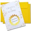 Cappstan UK Diventerai Bis-Nonno! - Gratta e vinci annuncio gravidanza (Set da 2 con buste dorate) - Idea regalo originale annuncio bebè con bollino dorato da grattare - Sorpresa per futuro bisnonno