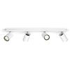 PHILIPS LED Faretto Kosipo, Quattro Punti Luce, GU10, 5.5W, Bianco