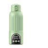 Eirolace Scaldabiberon portatile,Scaldabiberon senza fili con capacità di 500 ml, riscaldamento rapido da 140 W, display a LED, USB-C, regolabile a 35 - 70 °C, scaldabiberon da viaggio (verde)