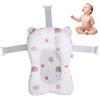 Tadoiooy Supporto per bagno per bambini morbido e confortevole vasca da bagno per bambini cuscino non slittabile vasca neonato regolabile cuscinetto da bagno per bambini facili da pulire