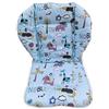 Amcho Cuscino per seggiolone, Amcho Passeggino/Seggiolone / Cuscino per seggiolino auto Pellicola protettiva Cuscino per seggiolone traspirante (Pinguino blu)
