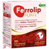 U.G.A. NUTRACEUTICALS SRL FERROLIP FORTE 30 BUSTINE ORODISPERSIBILI GUSTO LIMONE CON EDULCORANTI NEW
