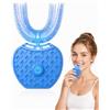 AAFGVC Sonic Brush V5 Spazzolino Elettrico Sonico Feno Smartbrush con Modalità Forte Media Massaggio e Sbiancante per Denti e Gengive (Blue)