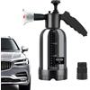 Mimoqk Spruzzatore di schiuma per auto, spruzzatore di schiuma per lavaggio auto - Spruzzatore a pompa a pressione manuale multiuso ,Spruzzatore a pompa manuale ad alta pressione 2L
