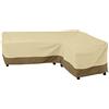 Classic Accessories Copertura per divano componibile a L da giardino, a destra, Veranda di Classic Accessories