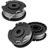 Lookka Bobina di Ricambio per Decespugliatore Bosch Art 23 SL 26 SL, EasyGrassCut 18, 23, 26, 18-230, 18-260, Tagliaerba F016800569 F016800385, Bobina E Filo di Ricambio per Decespugliatore, 3 Pezzi