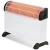 Wintem - Termoconvettore Elettrico da Pavimento Kenya 2000W per Riscaldamento Casa Silenzioso con Termostato Regolabile e Protezione Surriscaldamento, Ideale come Stufa a Basso Consumo (Bianco)