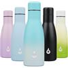 BJPKPK Insulated Water Bottle 12oz Small Stainless Steel Water Bottles Reusable Metal Thermo Keep Cold and Hot,Sea Salt