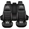 Generico Set di coprisedili per 5 posti per BMW 3er Touring F31 2012-2019 | Perfettamente aderente, resistente, Airbag Compatibile Copri Sedile Protezione Accessori