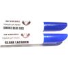 SD COLORS 12 ml Vernice Ritocco con Pennello e Vernice Trasparente - Smoke Blue (EU3) - Compatibile con KIA - Riparazione di Graffi, Scheggiature e Verniciatura