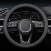 DATONGERGANG Coprivolante per Kia NIRO II/NIRO EV/NIRO Hybrid 2022 2023 2024, Nero Copertura Volante Auto Antiscivolo Protezione in Pelle Microfibra Design Sportivo Presa Traspirante