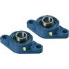2RS 2 PCS UCFL 201 / SFT12 12 mm, blocco montato in Cuscino allineamento-Alloggiamento cuscinetto