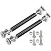 A ABSOPRO 3-5 75mm Auto Anteriore Paraurti Separatore Puntone Asta Nero - 2pz