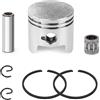 Tunejoy Pistone Anello Set di Accessori 40mm Pistone Kit Anelli Pistone set per Pistone Per Dirt Pit Bike ATV Scooter Quad 43cc