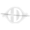 DIEDERICHS Modanatura decorativa/protettiva, Griglia radiatore 1816033 | Compatibile con: OPEL CORSA F, CORSA F Kasten/Schrägheck