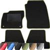 moto-MOLTICO Tappetini Auto Set di Tappeti in Moquette su Misura per Ford Fiesta 2011-2017 (Filo Verde)