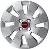 Accessori auto Set 4 copricerchi auto compatibile coppe ruota borche Fiat Panda Raggio 14