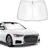 BSTW Compatibile con 2019-2025 2026 Audi A6 C8/4K e A7 4K8 Parasole Parabrezza, Parasole Pieghevole con Isolamento Termico e Protezione UV
