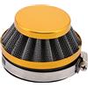 GOOFIT 58mm Filtro Aria Sostituzione per 2 Stroke 47cc 49cc Scooter ATV Pocketbike Mini Quad Gold