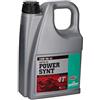 Motorex Power Synt 4T 10W50 - Olio motore sintetico a 4 tempi, 4 litri