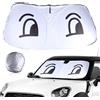 ANZIWU Parasole per parabrezza per Mini Cooper con design Union Jack | 150 x 70 cm (59 x 27,5 pollici) Compatibile con modelli R55, R56, R57, R58, R59, R60, R61, F54, F55, F56, F60 (2007 in poi) (Grazioso