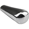 XEXJHQQ Leva Pomello Cambio Auto Per Peugeot 206 207 208 301 307 308 407 408 607 3008 5008 Per RCZ Pomello Cambio Ricambio Per Auto Leva Penna Automatica(Chrome)