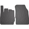 FROGUM NOMAD Tappetini in gomma anteriori per tutte le stagioni per Ford Fiesta VI 2008-2017 | Materiale resistente | Bordo protettivo di 1,5 cm