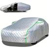 Generico Telo Copriauto Antigrandine per MG ZS 2017-2026,Copertura Auto Antigrandine,Telo Auto Imbottito, Protezione Antipolvere Con strisce riflettenti L0305