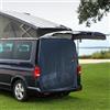wanweimei Copertura del Bagagliaio Posteriore per Porta a Battente con Protezione Solare e Zanzariera Magnetica 170 * 150 cm Grigio per T5 T4 T6 Camper Rimorchio Campeggio Accessori Auto