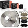 Frankberg Set freni incl. 2x Dischi Freno + 4x Pastiglie dei Freni Anteriore Compatibile con i20 Coupé GB i20 GB IB Rio III UB Rio IV FB SC YB Replace# 58101C8A50, 58101C8A00