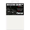 VFLUO 3M REFLECTIVE COLORS, Kit adesivo universale Fai da te per Casco/Moto/Motorino/Bicicletta, 3M Technology, 15 x 20 cm foglio, Bianco
