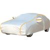 LSDRALOBPOI Telo Copriauto per VW Maggiolino Cabrio, Antivento Protegge dal Polvere Foglie Sabbia Impermeabile,Traspirante Pieghevole Anti UV(Color:D,Size:2011-2019)