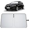 BIXUAN Parasole per parabrezza compatibile con BMW Serie 1 F20 F40 / 2 F21 F44 2011-2019 copertura parasole per parabrezza, ombrellone pieghevole con protezione UV parasole accessorio